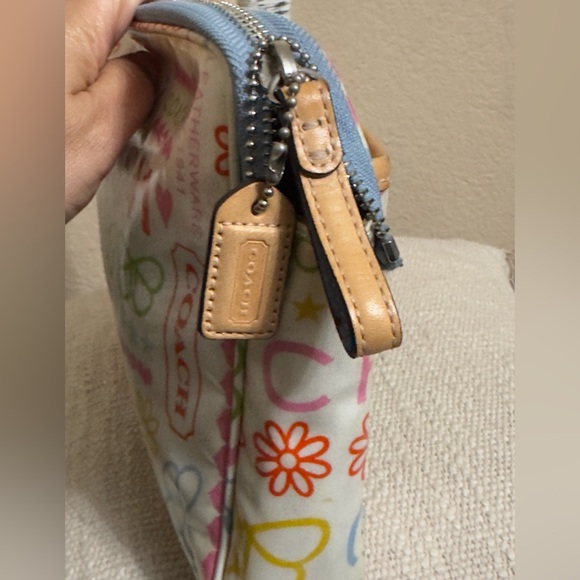 Coach Multicolor Patterned Pouch - Picture 6 of 11